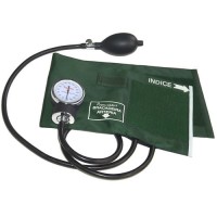 Aparelho de Pressão Premium Adulto Nylon Velcro Verde