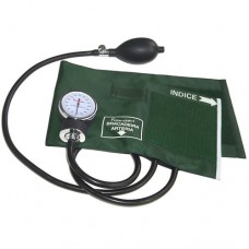 Aparelho de Pressão Premium Adulto Nylon Velcro Verde