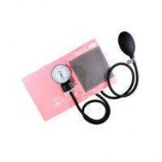 Aparelho de Pressão Premium Adulto Nylon Velcro Rosa