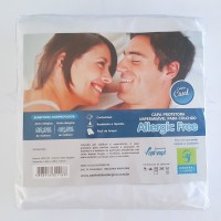 Capa de Colchão Casal de Algodão Allergic Free
